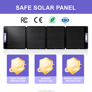 Panneaux solaires 100W 18,24V 5,48A pliables Sunpower, efficacité 23%, système de panneaux solaires portables <span class=keywords><strong>pour</strong></span> <span class=keywords><strong>camping</strong></span>-<span class=keywords><strong>car</strong></span>, bateau, caravane en extérieur - Product Image 3