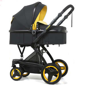 Poussette Bébé Luxe avec Siège Auto 3 en 1 - Landau, Poussette de Marche et Nacelle - Fabrication - Product Image 2