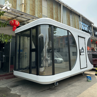 Maison mobile intelligente et compacte, suite familiale confortable, cabane préfabriquée, maison mobile écologique pour le camping