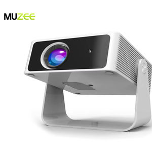 Mini projecteur Muzee Pro avec support, vidéo 4K, écran LCD, sans fil, Wifi, LED portable, vidéo Full HD, écran intelligent miroir, mise au point électrique - Product Image 1