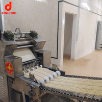 Équipement de production de nouilles à grande échelle à usage commercial, acier inoxydable, 80 kW, 80 000 pièces/8 heures, ligne de production de nouilles instantanées
