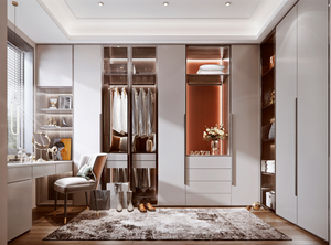 Armario <span class=keywords><strong>de</strong></span> Dormitorio Moderno, Ajustable, Personalizable en Color, Ecológico, <span class=keywords><strong>de</strong></span> Aglomerado y Madera Contrachapada, Diseño Ensamblado para el Hogar, Muebles para el Hogar - Product Image 4