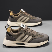 Chaussures pour hommes Gump, nouvelle collection printemps, baskets de sport décontractées, couleur unie, tendance, polyvalentes, à semelle épaisse