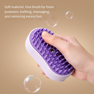 Nuovo Design USB ricaricabile Pet Spray e pettine per massaggi per animali di piccola taglia sostenibile pettine per cani e peli di gatto - Product Image 4