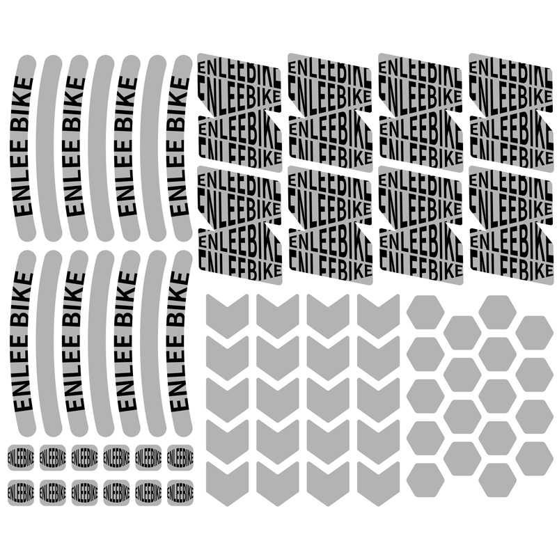 Noir (72 autocollants)