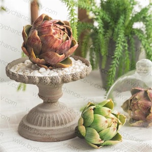 Centros de mesa para fiestas y eventos, decoración de galería, arreglos florales, alcachofa falsa para la decoración de la Mesa de la cocina de la casa - Product Image 6