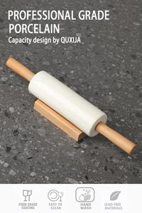 Rouleaux à pâtisserie en céramique à vendre Rouleaux à pâtisserie en bambou Rouleaux à pâtisserie en bois de hêtre - Product Image 4