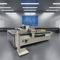 Coroplast ACM EVA PVC Holz Acryl PP Karton Oszillierende CNC Vibrationsmesser Digitale Flachbett-Plotter Schneidemaschinen