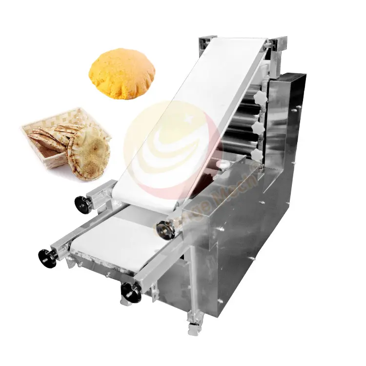 Fully Automatic Indian Flat Pita Bread Maker Small Business Chapati Make Machine