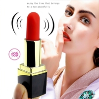 Vibrateur féminin de style rouge à lèvres 10 vitesses à fréquence variable, recharge magnétique USB, vibrations puissantes, produit sexuel transfrontalier le plus vendu