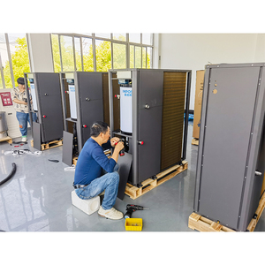 เครื่องทำน้ำร้อนแบบปั๊มความร้อน IMPOSOL 18-25kw สำหรับโรงงานและครัวเรือน รุ่นใหม่ล่าสุด พร้อมสารทำความเย็น R410/R32/R290 ของแท้ โครงสร้างโลหะ I - Product Image 3