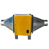 Filtre à fumée commercial pour restaurant, cuisine, élimination des fumées d'huile, filtre à air ESP, précipitateur électrostatique