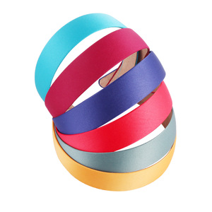<span class=keywords><strong>Serre</strong></span>-tête large en satin vintage PL pour <span class=keywords><strong>femme</strong></span>, 3 cm, élastique, accessoire capillaire rétro confortable pour le quotidien, les fêtes ou les mariages - Product Image 6