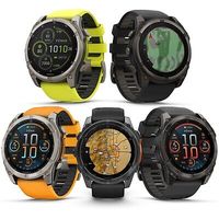 Meilleur prix Fenix 8 - 51 mm, AMOLED, Saphir, Montre connectée GPS multisports haut de gamme, Autonomie de la batterie longue durée, Étanche pour la plongée