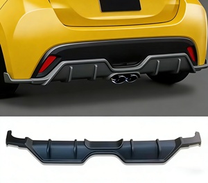 Kit Paraurti Auto per Toyota Yaris 2020-2024 Stile <span class=keywords><strong>TS</strong></span> Set Completo Carrozzeria con Labbro Anteriore Labbro Posteriore Minigonne Laterali in Plastica ABS - Product Image 6