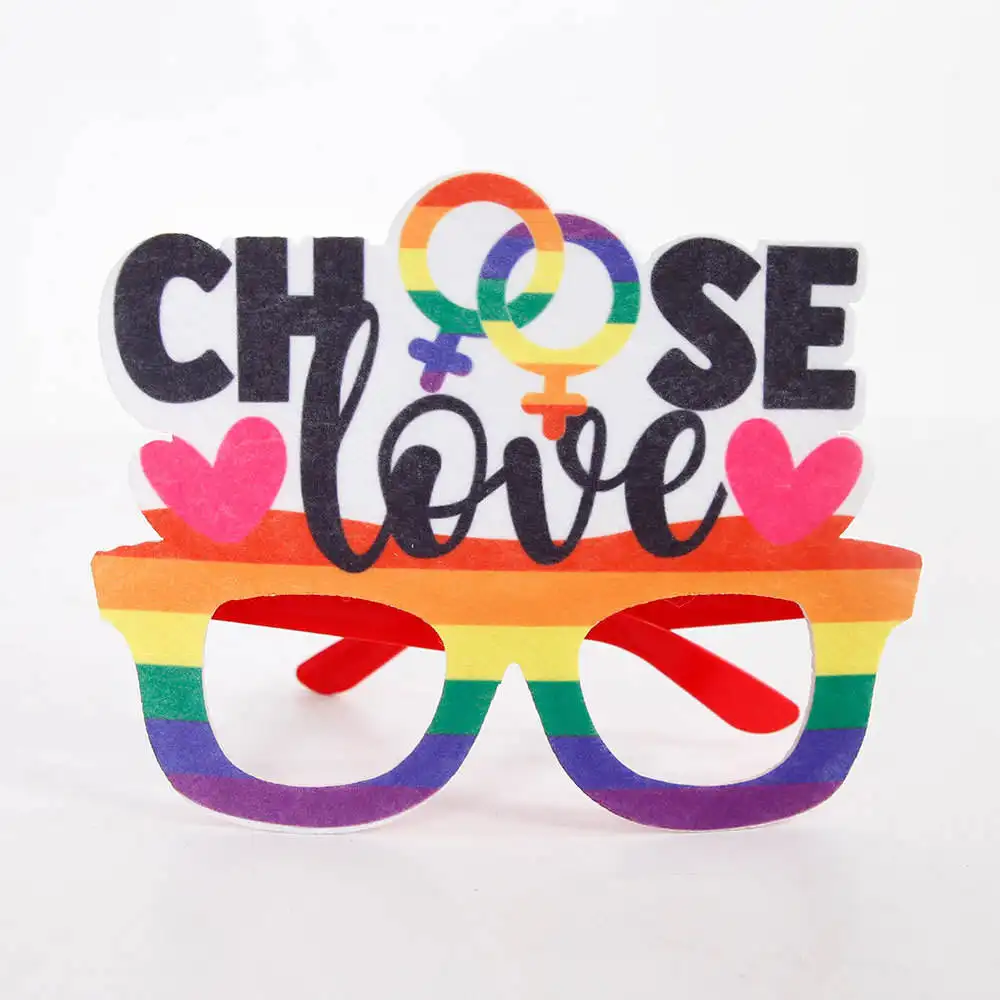 Festivalgeschenk Op Maat Feest Zonnebril Voor Vieren Pride Day Pride Regenboog Bril