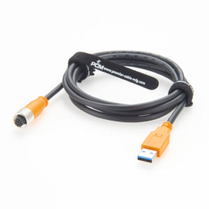 Cable de Datos y Alimentación para Computadora IFM E12689 Compatible con USB3.0, Blindado con Trenzado, Cubierta de PVC y Cobre Puro - Product Image 5