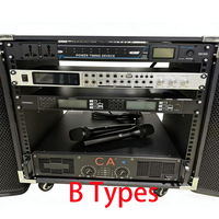 Amplificateur professionnel 1000W-5000W 12-15 pouces, ensemble audio de scène haute puissance, équipement sonore/amplificateurs/haut-parleurs