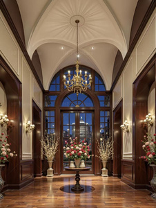 Solutions complètes pour les projets de rénovation intérieure, service de design d'intérieur de style américain traditionnel, rendu <span class=keywords><strong>3D</strong></span> - Product Image 6
