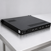 Modulateur de télévision par câble vidéo numérique avec encodeur MPEG2 intégré 8 12 24 RCA vers IP