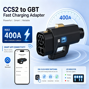 อะแดปเตอร์400A CCS2กับ gbt DC แบบชาร์จไฟได้อย่างรวดเร็ว ID3 3 SU7 ID4 zeekr <span class=keywords><strong>IX3</strong></span> Q6 Q4 eqe eqs Geely avatr มก. - Product Image 1