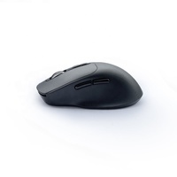 Penjualan laris Mouse optik nirkabel 2.4G & BT Mode ganda tombol 7D disesuaikan dengan CE FCC ROHS KC UKCA terlewati bahan, MW-019A