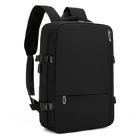 Vente en gros logo personnalisé durable sac à dos unisexe pour étudiant sac de voyage étanche pour ordinateur portable doublure USB en polyester pour hommes et femmes