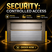 Barrière anti-inondation en aluminium amovible, porte de contrôle d'eau pour porte de garage, sous-sol, allée, entrepôt, certifiée CE, robuste