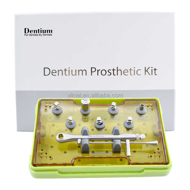 Dentium Prosthetic Kit 歯科用器具セット Original Dentium Dental Implant Wrench Kit - Manual Torque Tool