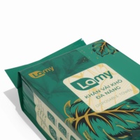 LAMY Çevre Dostu Dokunmamış Kumaştan Çok Amaçlı Kuru Mendil 200 Yaprak 18x20cm Düz Renk |   Tüy bırakmayan tek kullanımlık temizlik mendilleri
