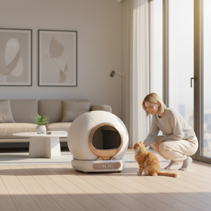 Caja de Arena Automática para Múltiples Gatos, 65L, Control por Aplicación, Ultra Silenciosa, con WiFi, Caja de Arena Inteligente para Gatos, Bajo Nivel de Ruido para Uso Doméstico - Product Image 1