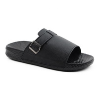 Sandales OLICOM personnalisées avec logo pour hommes, à bout ouvert, avec support de voûte plantaire réglable, sandales tendance pour l'été et les activités de plein air