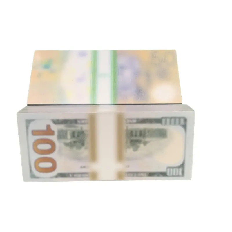 Cetak 3D Resin polimer kustom prototipe cepat SLA SLS 3d produsen blur uang kertas 50 100 500 tagihan