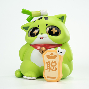 Figura de Gato de la Suerte <span class=keywords><strong>Yubi</strong></span> Bear, Caja Sorpresa de PVC, Juguete con Temática Animal, Regalo Unisex, en Stock, Fabricación Personalizada OEM, Venta al Por Mayor - Product Image 1
