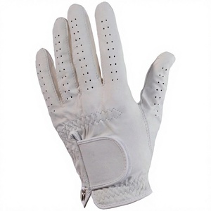 Gants de golf personnalisés en cuir de cabretta indonésien de haute qualité, souples, légers, pour la main gauche, respirants, avec poignées ajustables au poignet - Product Image 1
