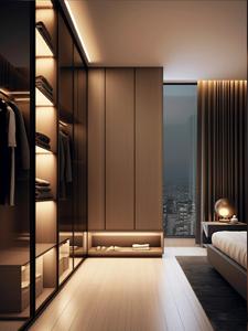 Muebles de dormitorio de tamaño personalizado más vendidos, armario portátil de diseño moderno con puerta de madera maciza, características ajustables para uso doméstico - Product Image 3