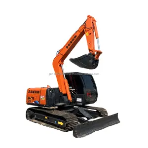 Hiệu suất cao sử dụng Hitachi zx70 bánh xích máy xúc thứ hai tay 7ton Digger tốt máy móc xây dựng để bán