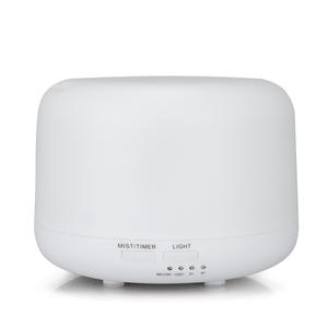 Diffuseur d'arômes à grain de bois, humidificateur 300 ml avec lumière LED et minuterie pour la maison, le bureau et la chambre - Product Image 4