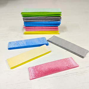 Epoxy Colored Sand Flat Joint Cleaner Wood Pulp Sponge <b>Blocks</b> For Grout Sealing Cleaning Tools Industrial Use Rectangle <b>Shape</b> - Product Image 2