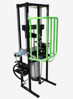 Compresseur à ressorts pneumatique 120-180 PSI avec pédale, pinces réglables et protection de sécurité pour garage et atelier