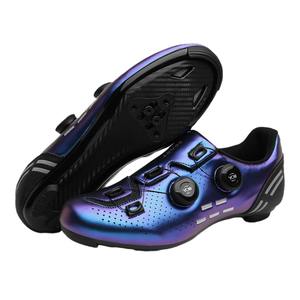 Chaussures de cyclisme professionnelles de grande taille pour hommes et femmes, respirantes, antidérapantes, amortissantes, perforées, pour vélo de <span class=keywords><strong>route</strong></span> - Product Image 5