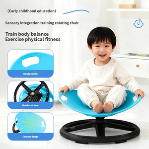 Silla Giratoria Sensorial para Autismo, Silla Giratoria que Promueve la Coordinación Corporal y el Equilibrio para Niños Autistas y con TDAH - Product Image 4