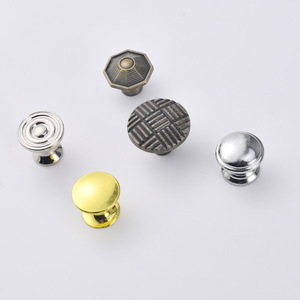 European Style Zinc Alloy <b>Cabinet</b> <b>Knobs</b> Octagonal Antique Bronze Silver <b>Gold</b> Chrome Durable Handle For Furniture - Product Image 2
