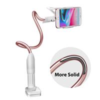 Support de téléphone portable flexible paresseux support de moniteur en stock 360 support de téléphone col de cygne rotatif