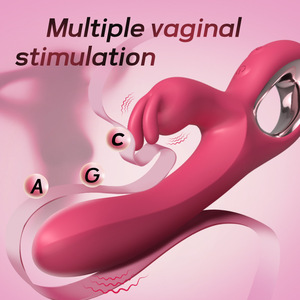 Có Thể Sạc Lại Thỏ Vibrator G Tại Chỗ Kích Thích âm Vật Không Thấm Nước Silicone Rung Massager Dành Cho Người Lớn Niềm Vui Quan Hệ Tình Dục Đồ Chơi Cho Phụ Nữ - Product Image 3