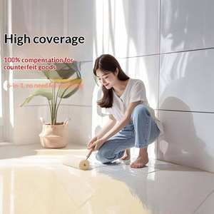 Peinture <span class=keywords><strong>acrylique</strong></span> écologique pour carrelage, pour la rénovation <span class=keywords><strong>de</strong></span> salle <span class=keywords><strong>de</strong></span> <span class=keywords><strong>bain</strong></span> <span class=keywords><strong>en</strong></span> DIY, revêtement liquide <span class=keywords><strong>en</strong></span> porcelaine avec application au pinceau - Product Image 2