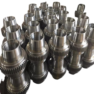 Pignon de couronne personnalisé en usine Roue de transmission en fonte métallique Engrenages droits - Product Image 1