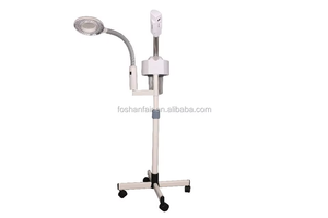 Vaporisateur facial 2-en-1 chaud/froid à l'ozone avec lampe grossissante 5X, vaporisateur professionnel pour salon, sauna, spa - Product Image 2