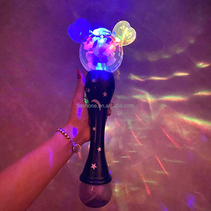 Led Flash bong bóng Cây Đũa phép âm nhạc bong bóng dính Súng trẻ em 'chuột điện máy Bong Bóng đồ chơi tốt nghiệp - Product Image 3