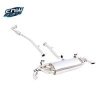 Échappement Catback Performance Lexus avec Contrôle Sonore de la Valve du Silencieux pour RX350 RX450h NX300h UX250h ES300h LS500 IS250 LC500
